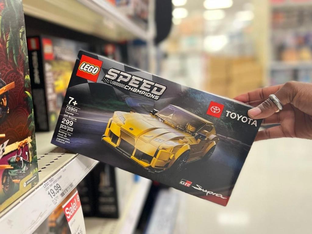LEGO Speed Champions Toyota GR Supra Car Building Toy
