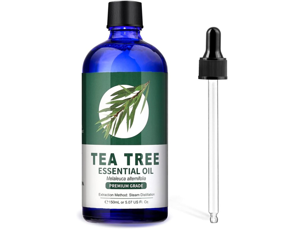 Lagunamoon 100% Pure Tea Tree Essential Oil 5oz Bottle w/ Dropper