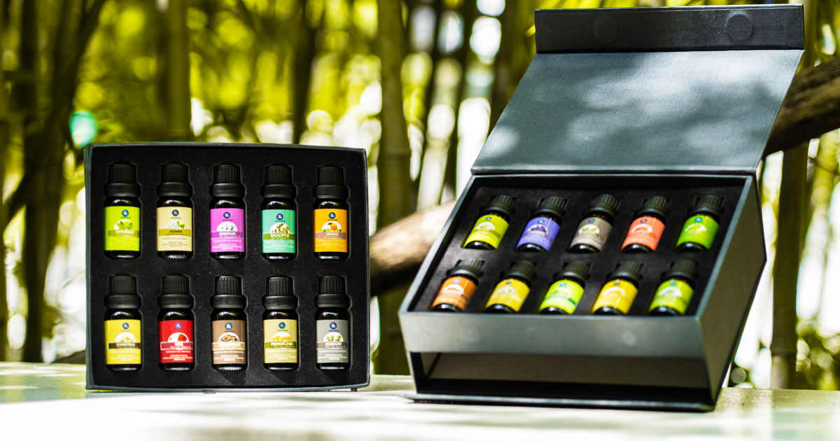 Essential Oils 10-Piece Gift Set Only $17.99 on Amazon | Cruelty