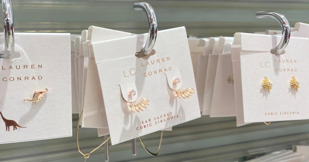 LC Lauren Conrad Front-Back Earrings