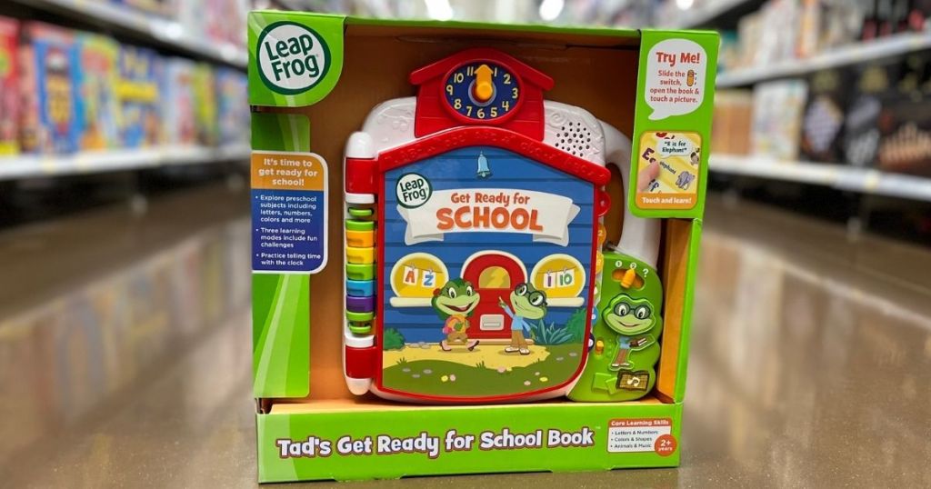 LeapFrog Tad's Get Ready for School Book