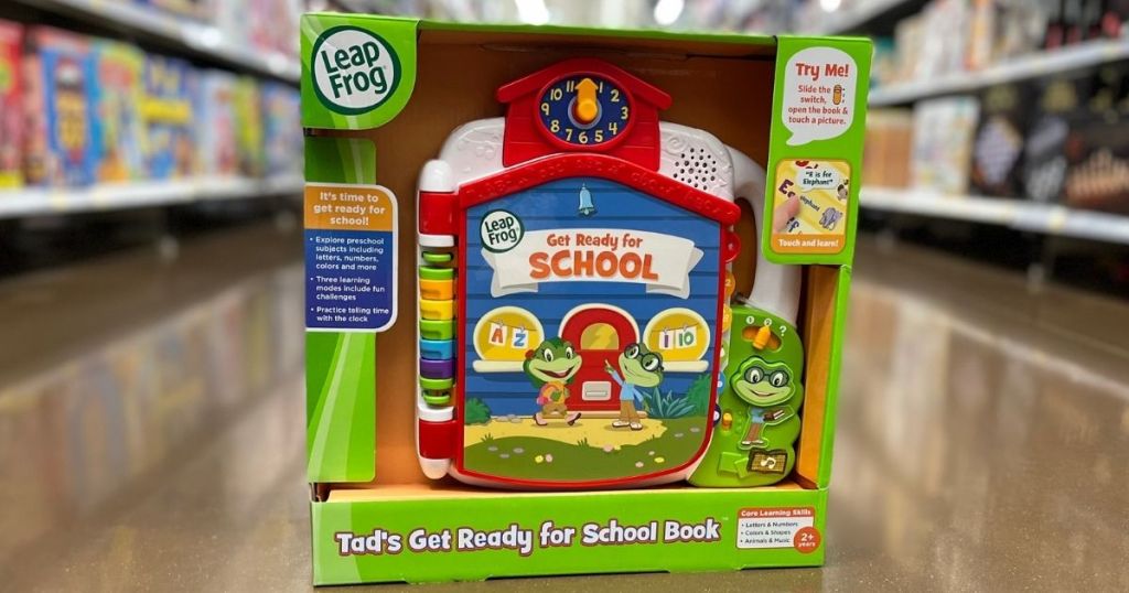 完成品 Leapfrog Tad S Get Ready For School Book 送料無料 Brasilcasaeconstrucao Com Br