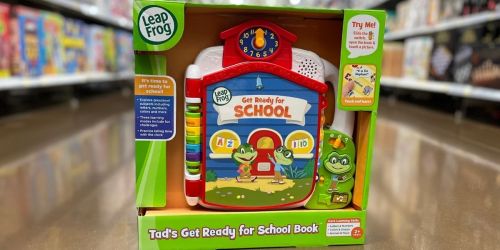 LeapFrog Tad’s Get Ready for School Interactive Book Just $12 on Amazon (Regularly $28)