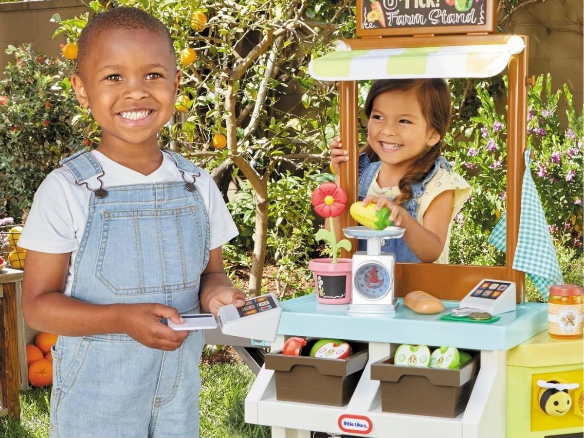 little tikes garden table playset