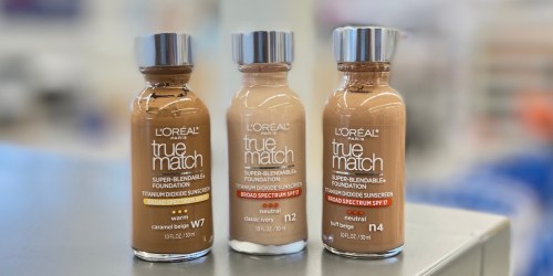 ** $45 Worth of L’Oreal True Match Cosmetics Only $10 After Walgreens Rewards