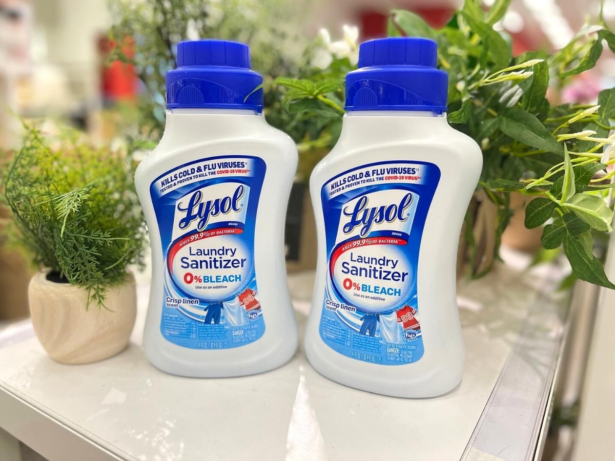 Lysol Laundry Sanitizer 41oz Bottles