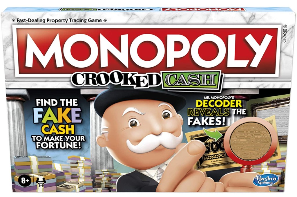 MONOPOLY Crooked Cash Board Game