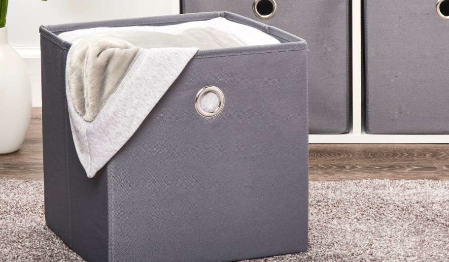Mainstays Collapsible Fabric Storage Cubes 4-Pack Only $12.70 on Walmart.com
