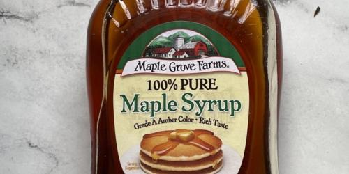 Maple Grove Farms 100% Pure Maple Syrup Only $6.63 Shipped on Amazon
