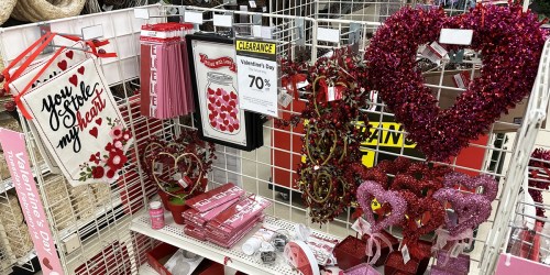 70% Off Michaels Valentine’s Day Clearance | Wreaths, Wall Signs, Card Kits, & More from 89¢