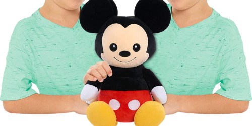 Disney 14″ Mickey Mouse Weighted Plush Just $9.97 on Amazon (Regularly $16)