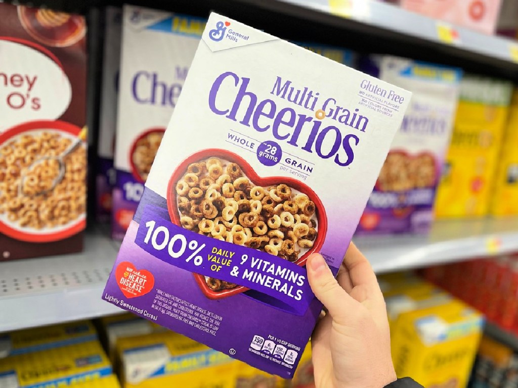 Multi-Grain Cheerios Cereal 12oz Box