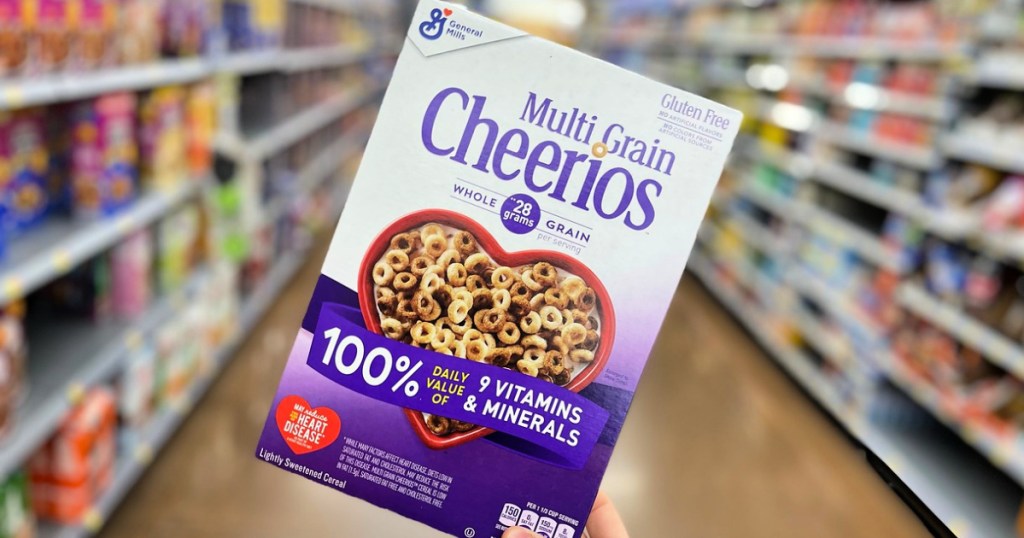 Multi-Grain Cheerios Cereal 12oz Box
