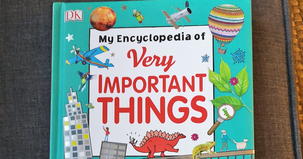 My Encyclopedia of Very Important Things book cover