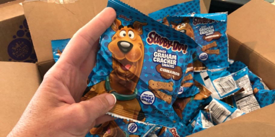 Scooby-Doo Graham Cracker Snacks 40-Pack Only $13.58 Shipped on Amazon