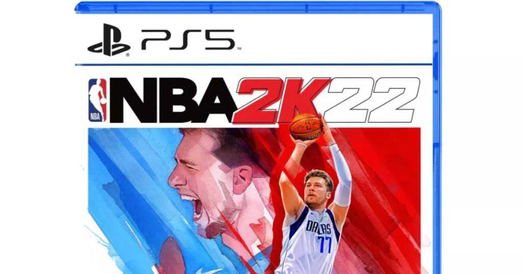 video game with basketball player on front