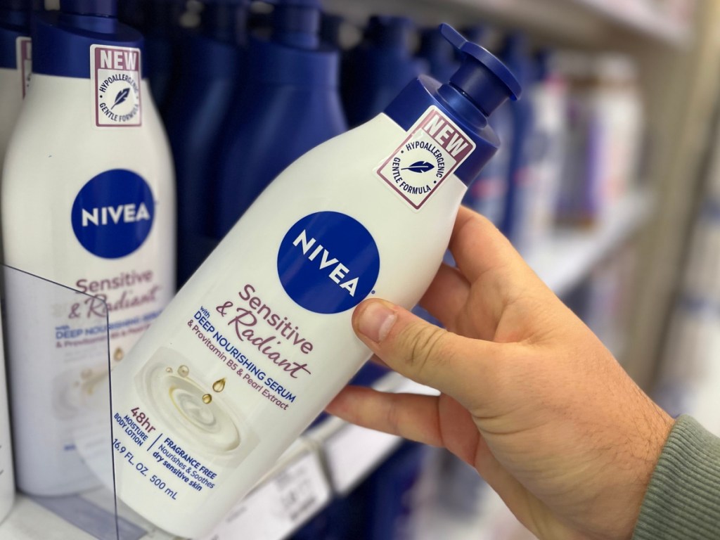 NIVEA Sensitive and Radiant Body Lotion