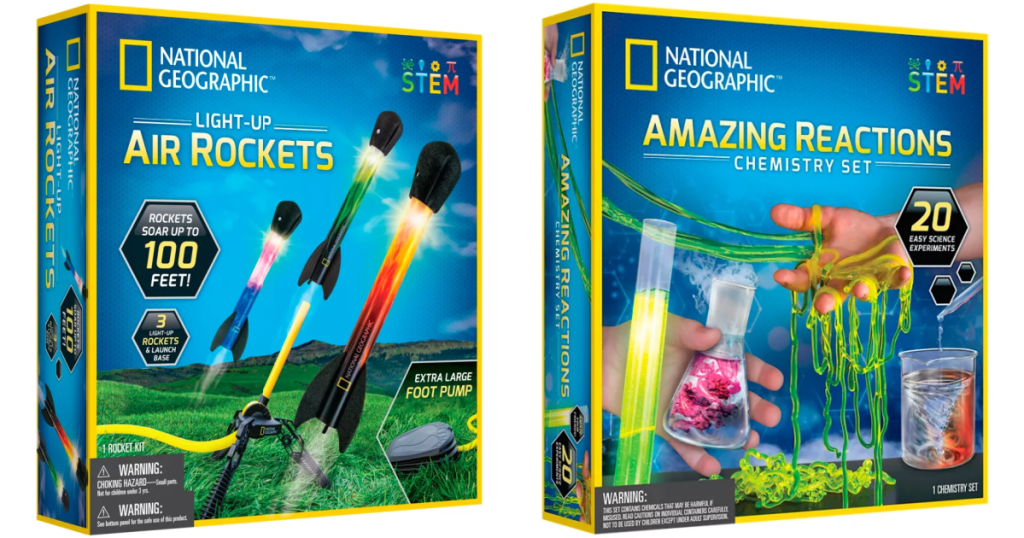 National Geographic Air Rockets & Chemistry Kit