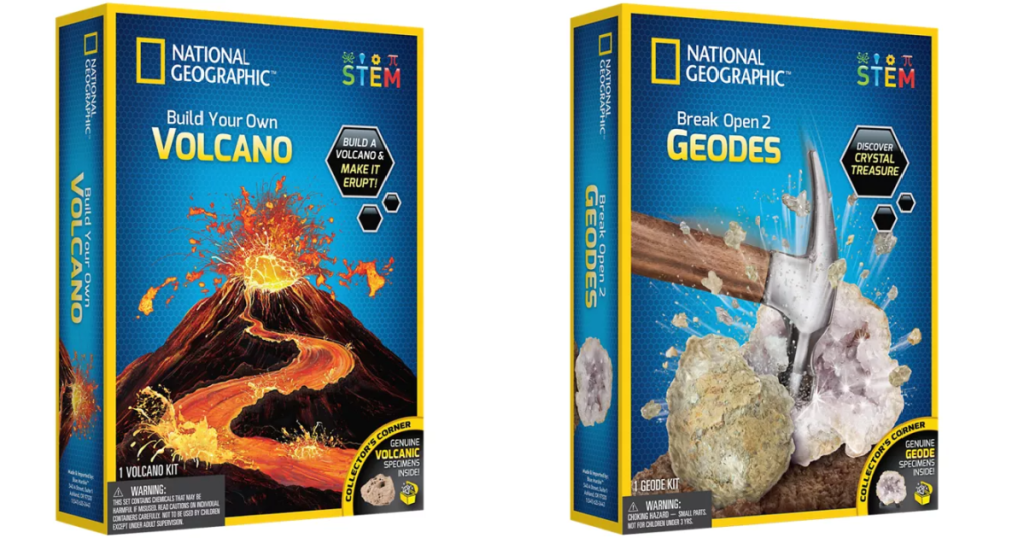 National Geographic Volcano and Geodes