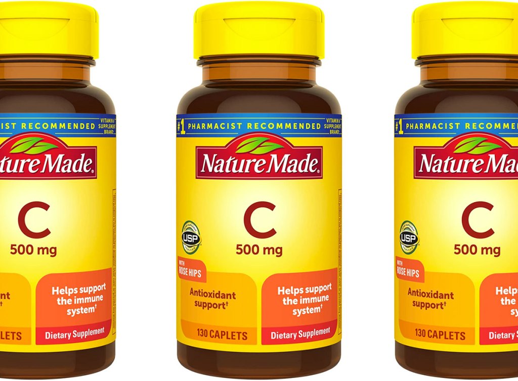 nature made vitamin c bottles