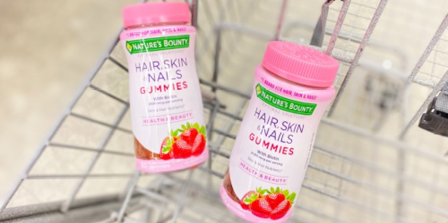 TWO Nature’s Bounty Hair, Skin, & Nails Gummies 80-Count $4.59 Each Shipped on Amazon