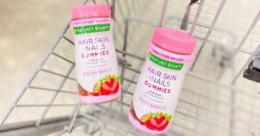 TWO Nature’s Bounty Hair, Skin, & Nails Gummies 80-Count $4.59 Each Shipped on Amazon