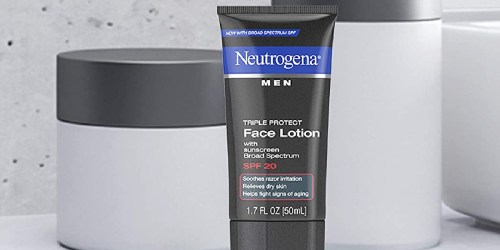 Neutrogena Men Triple Protect Face Lotion Only $4.55 Shipped on Amazon (Regularly $11)