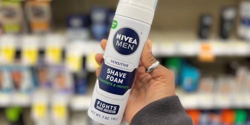 FOUR Nivea Men Shave Products Just $1.56 After Walgreens Rewards (Only 39¢ Each!)