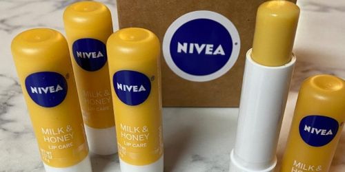 Nivea Milk & Honey Lip Care 4-Pack Only $9.40 Shipped on Amazon (Regularly $12)