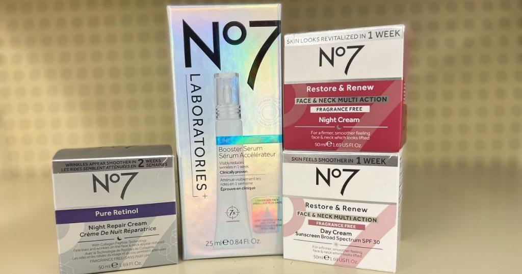 no7 skincare products in store