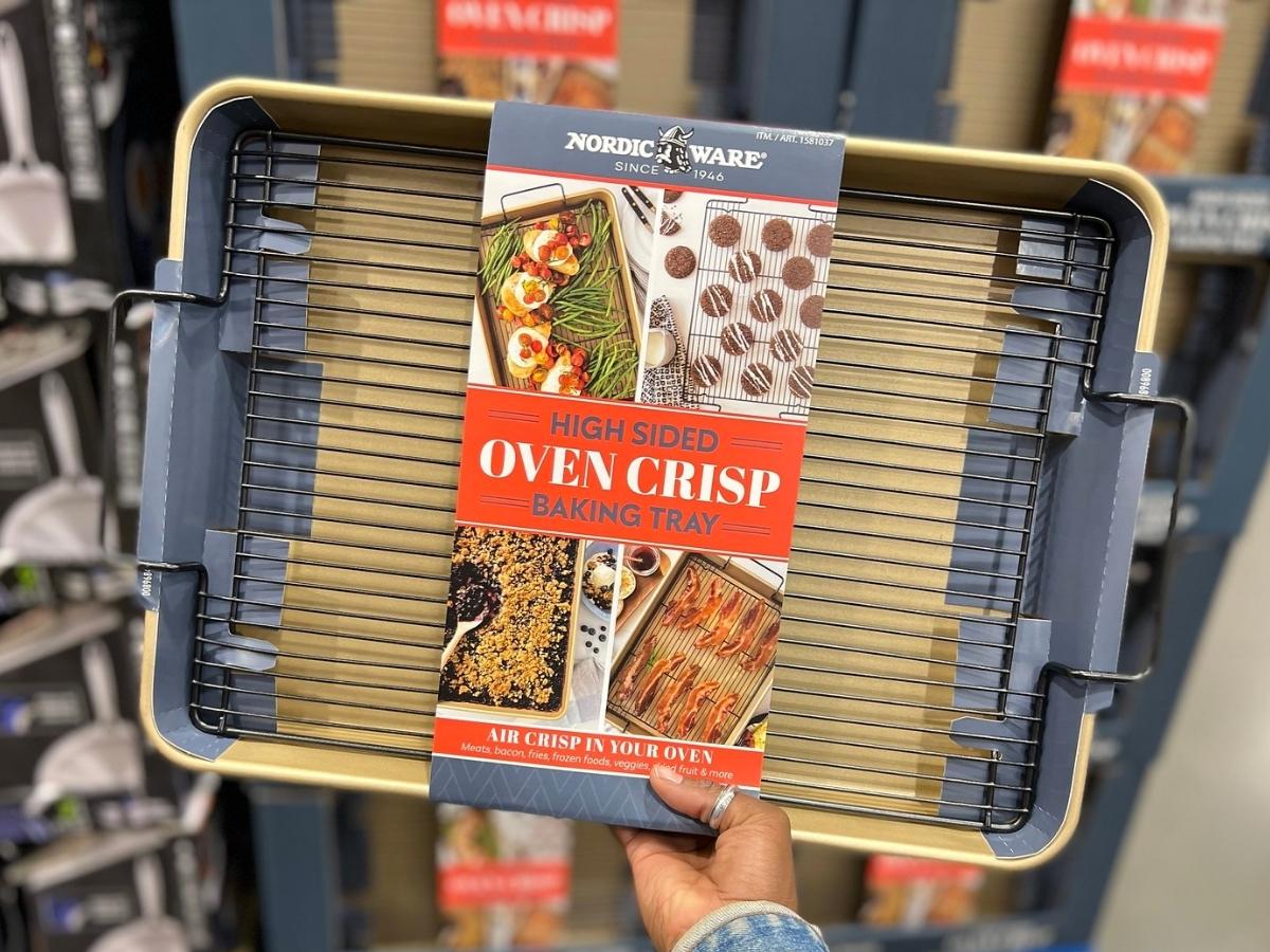 nordic ware high sided oven crisp baking tray in store