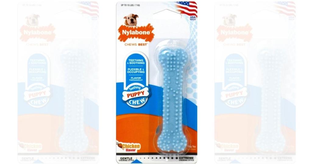 Nylabone Puppy Teething & Soothing Flexible Chew Toy