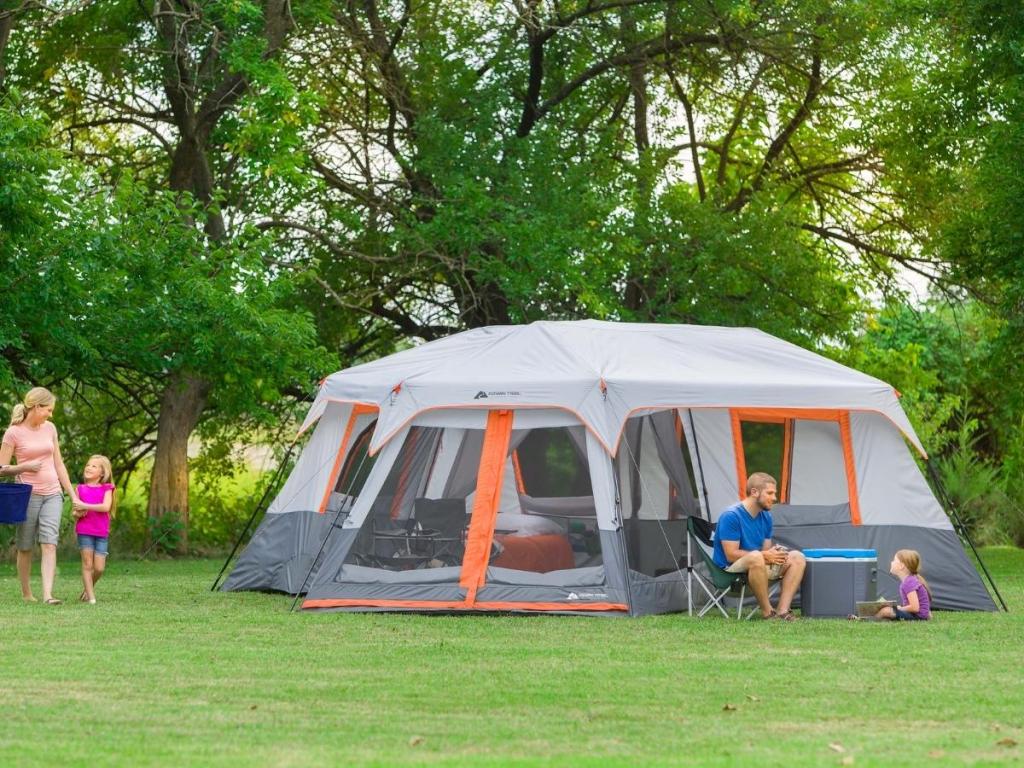 Ozark Trail 12-Person 3-Room Instant Cabin Tent