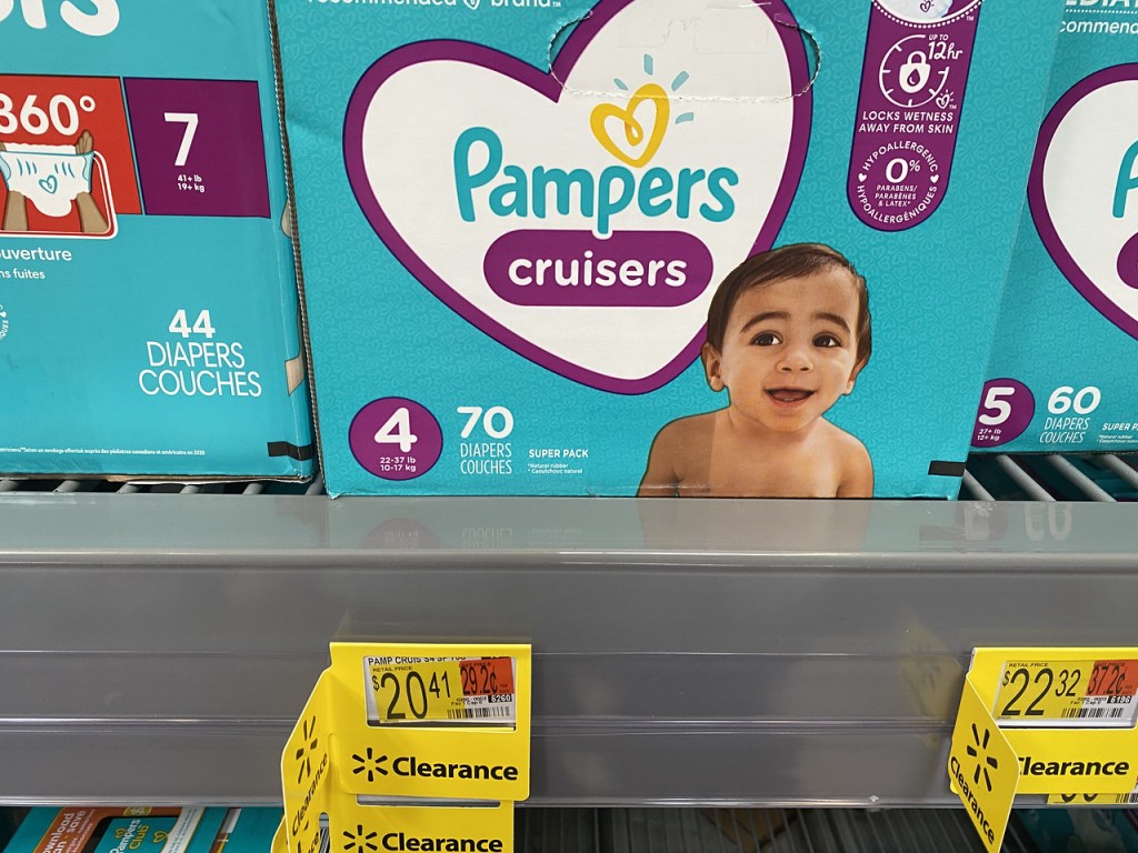 Pampers Size 4 Diapers