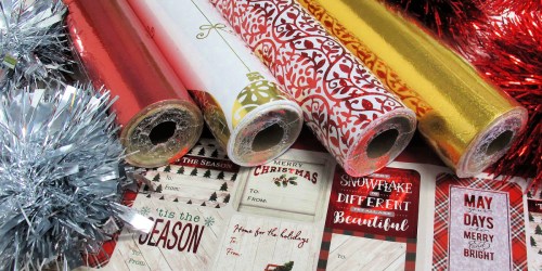 Holiday Gift Wrapping Set Only $5.49 on BestBuy.com (Regularly $20) | Includes Wrapping Paper, Bows & Gift Tags