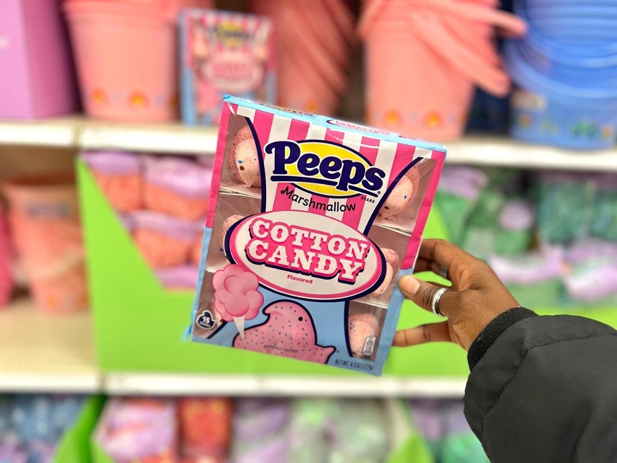 Peeps Marshmallows 15-Count - Cotton Candy