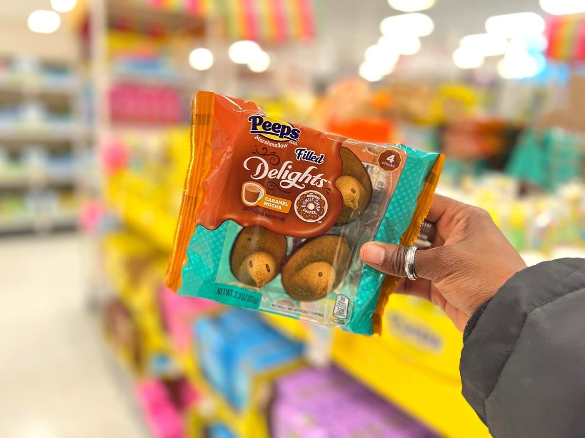 Peeps Marshmallows 4-Count - Caramel Mocha