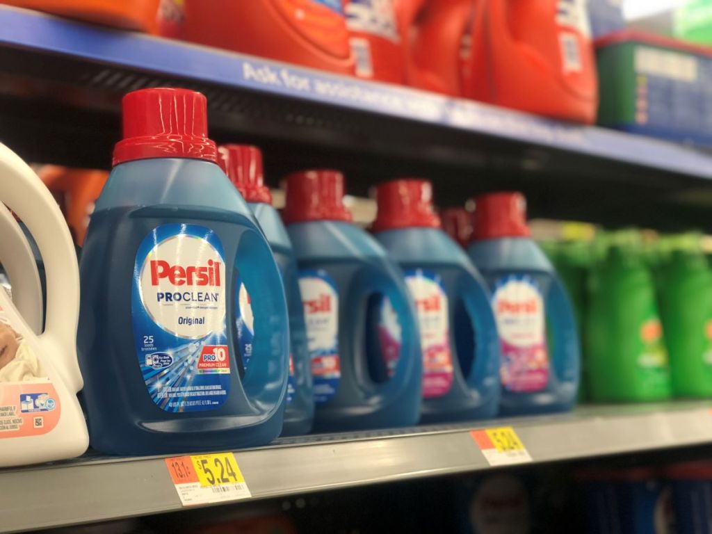 Persil laundry detergent at Walmart