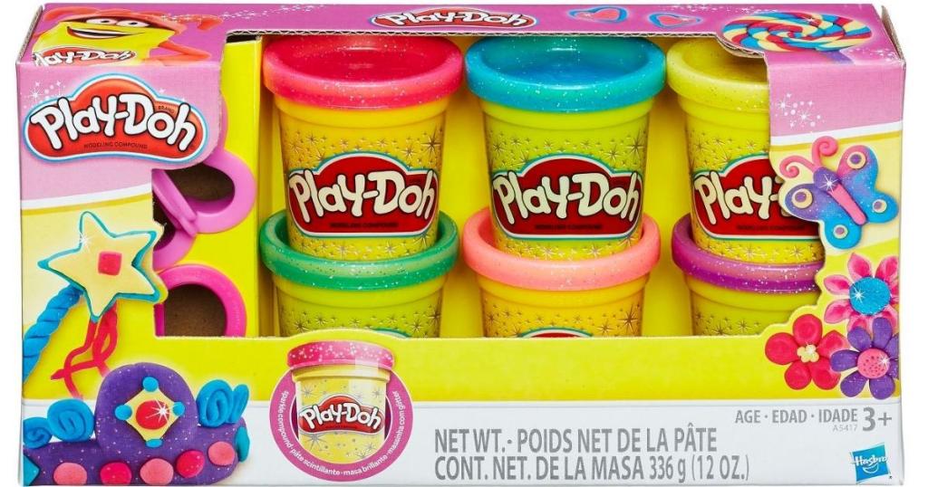 Play-Doh Sparkle Compound Collection 6-Pack