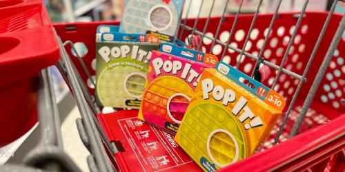 Buy 2 Pop It Sensory Games, Get 1 FREE at Target | Prices from $4.26 Each