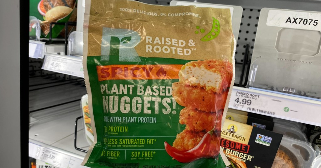 Raised & Rooted Alt-Protein Frozen Spicy Nuggets 8oz