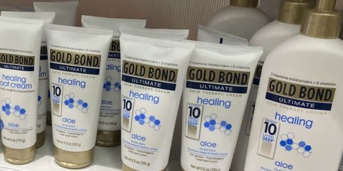 Gold Bond Ultimate Healing Skin Therapy or Foot Cream Only $2.49 Each on Walgreens.com