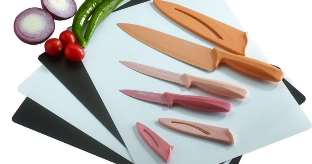Room Essentials Knives and Cutting Boards Set