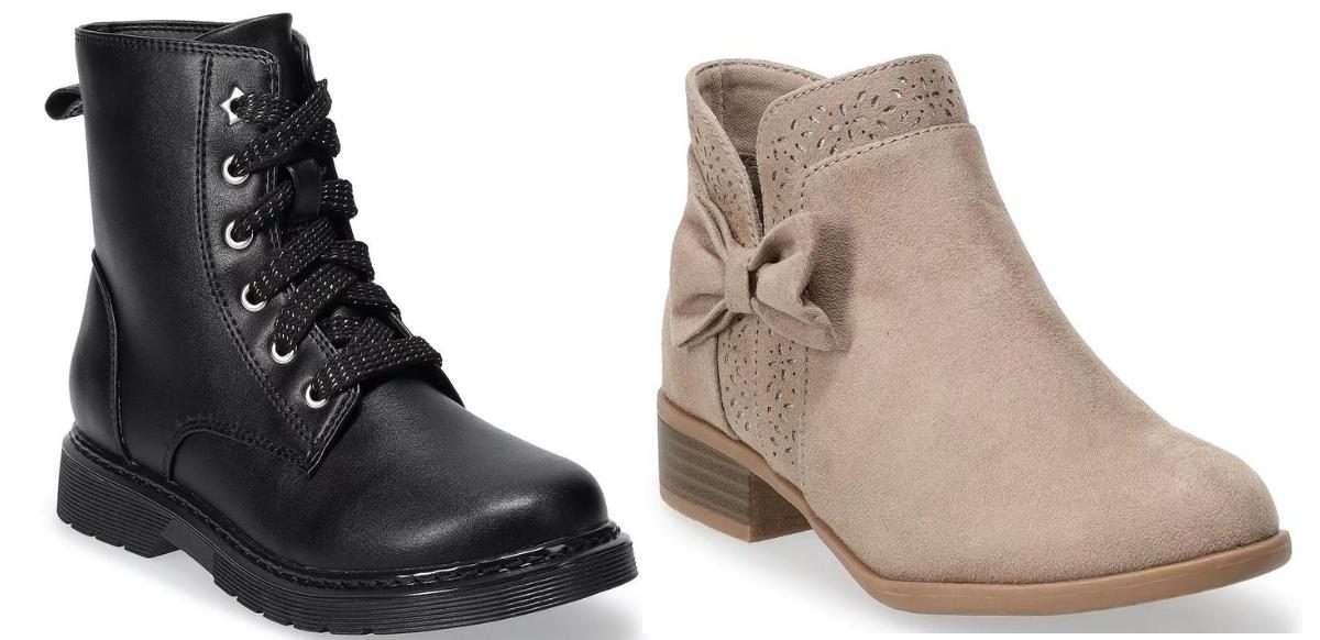 kohls junior boots