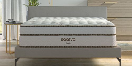 Score $250 Off a Saatva Mattress | 180-Night Sleep Trial + Free Delivery, Set Up & More