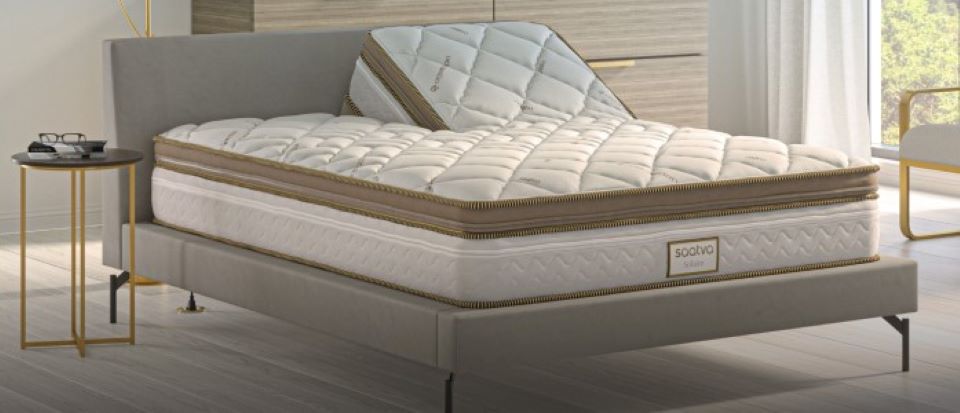 adjustable mattress on a frame