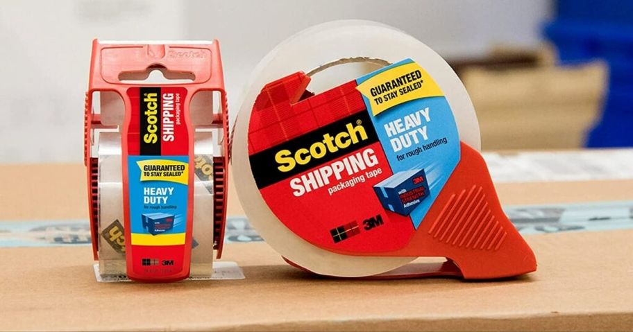 Scotch Heavy Duty Shipping & Packaging Tape Only $3.59 on  (Reg. $6)