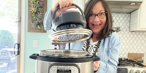 This Lid Turns Your Instant Pot Into an Air Fryer & It’s Only $67.99 Shipped on Amazon!
