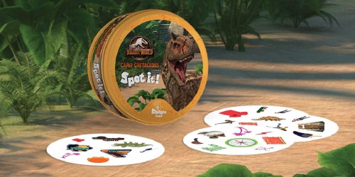 Spot It Jurassic World Card Game Only $6.93 on Macy’s.com (Regularly $13)