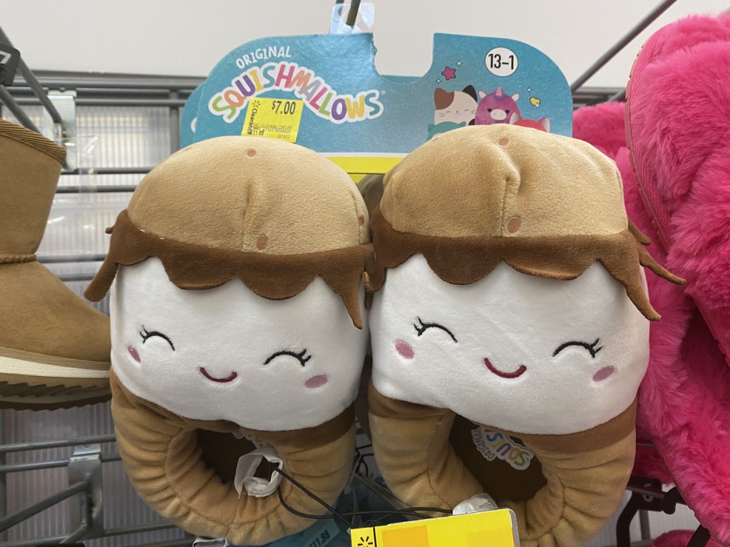 Squishmallow Kids S'mores Slippers